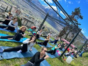 Wine Yoga