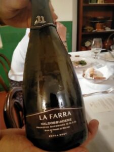 Il Prosecco Conegliano Valdobbiadene DOCG de La Farra incontra la cucina bolognese